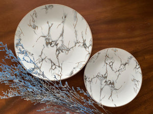 Marble Plate Set